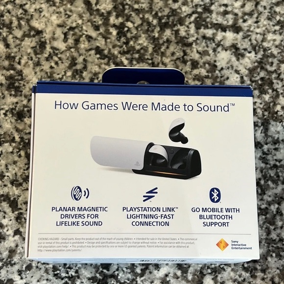Sony Playstation Pulse Explore Wireless Earbuds PS5 Bluetooth Portal- NEW - Picture 2 of 6